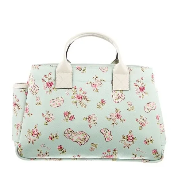 Guccifloral canvas tote Totes